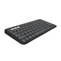 Logitech Pebble 2 Combo for Mac - QWERTY US International Layout, Tonal Graphite Logitech Pebble 2 Combo for Mac - QWERTY US International Layout, Tonal Graphite