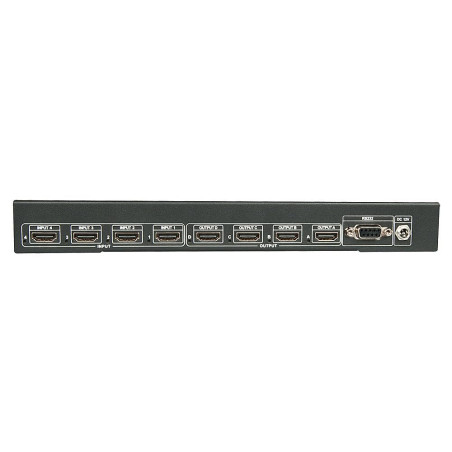 LINDY Switch HDMI 1.4 4K UHD, Matrix 4x4 38152 Noir