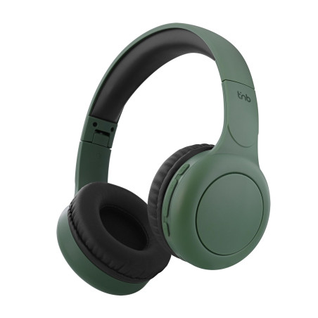 T'nB - Casque Bluetooth sans Fil, Supra-Auriculaire Confortable, Pads en Mousse, Microphone Intégré, Arceau Réglable, Autonomie
