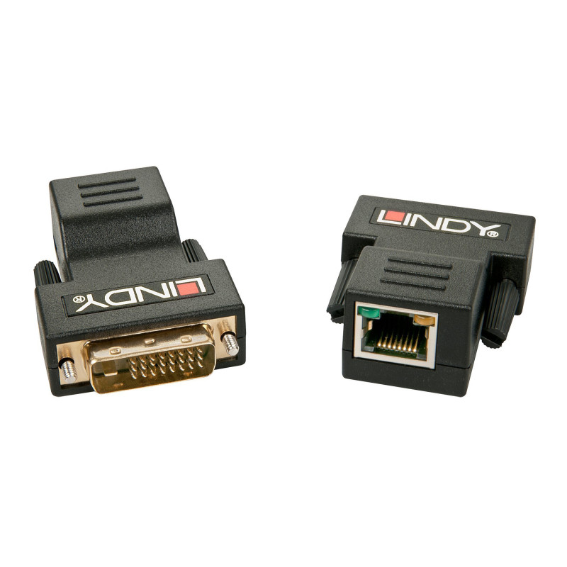 Lindy Kit extender (amplificateur) DVI Cat.5/6, 50m Lindy Kit extender (amplificateur) DVI Cat.5/6, 50m