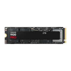 Samsung SSD Interne 9100 Pro, NVMe 2.0 PCIe 5.0x4, Capacité 2To, Vitesse de Lecture jusqu'à 14 800 Mo/s, Les Performances de la 