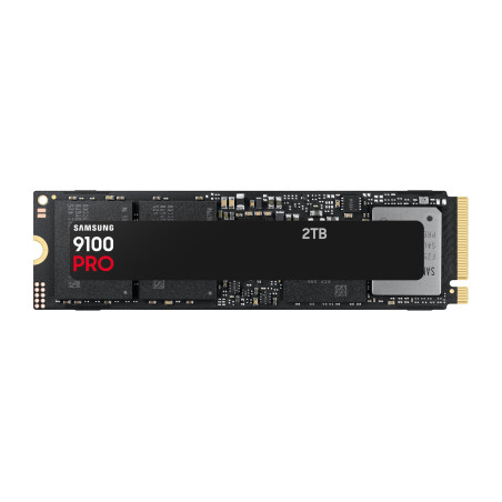 Samsung SSD Interne 9100 Pro, NVMe 2.0 PCIe 5.0x4, Capacité 2To, Vitesse de Lecture jusqu'à 14 800 Mo/s, Les Performances de la 