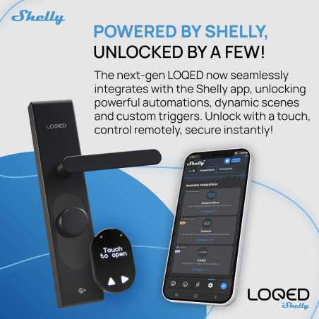 Loqed Touch Smart Lock Schwarz