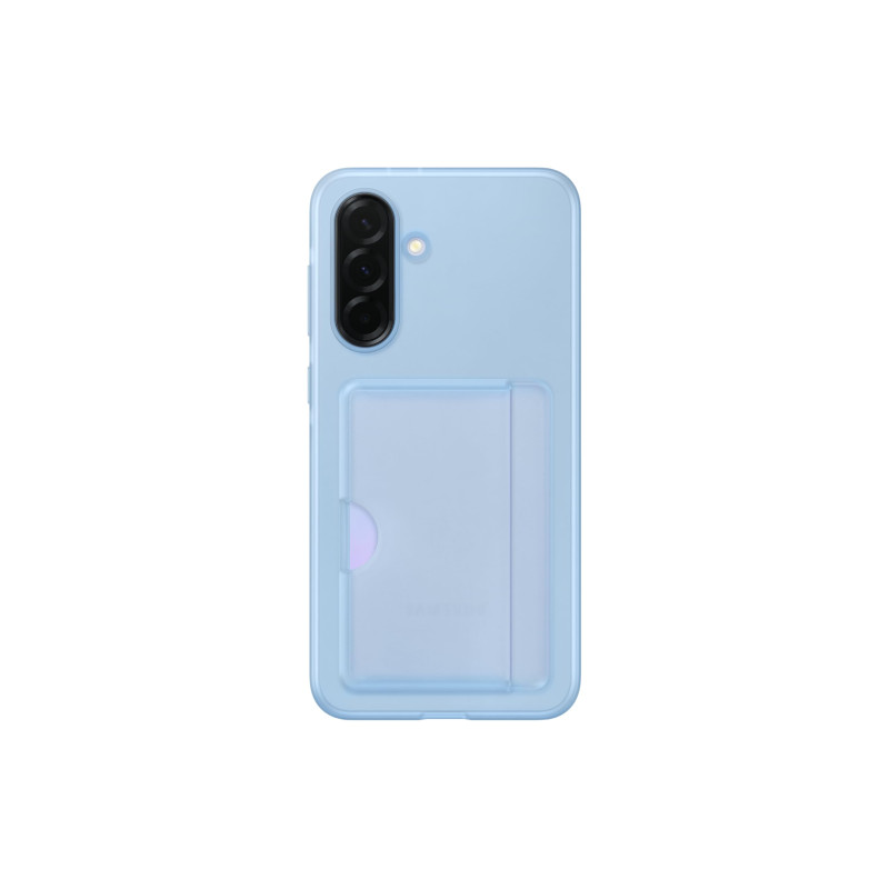 Coque et étui téléphone mobile Samsung arriere avec porte carte Galaxy A36 5G Bleu