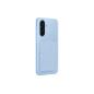 Coque et étui téléphone mobile Samsung arriere avec porte carte Galaxy A36 5G Bleu