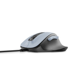Hama MW-500 Recharge Souris sans Fil - Technologie 2.4Ghz, Rechargeable en USB C, Capteur Blue Wave 1600 dpi, Technologie Smart-