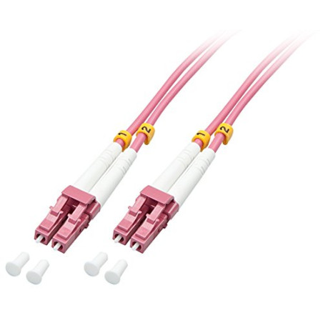 Lindy Fibre Optique Duplex LC/LC OM4, 10m