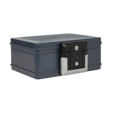 Yale Coffre Ignifuge Petit Modèle YFC/154/KB1 Protection Feu Serrure à Clé Poignée de Transport 2 Clés Incluses Coffre Compact R