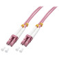 Lindy Fibre Optique Duplex LC/LC OM4, 15m