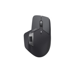 Rapoo I Souris sans Fil MT760MW, Souris Optique avec Adaptateur, 4000 dpi, 2,4 GHz, Batterie Rechargeable, Noir