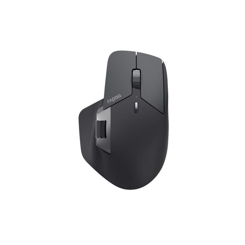 Rapoo I Souris sans Fil MT760MW, Souris Optique avec Adaptateur, 4000 dpi, 2,4 GHz, Batterie Rechargeable, Noir Rapoo I Souris sans Fil MT760MW, Souris Optique avec Adaptateur, 4000 dpi, 2,4 GHz, Batterie Rechargeable, Noir