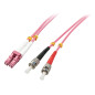 Lindy Fibre Optique Duplex LC/ST OM4, 5m