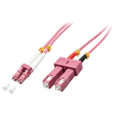 Lindy Fibre Optique Duplex LC/SC OM4, 2m