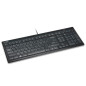 Kensington 948067 Advance Fit - Clavier fin et silencieux avec câble de taille normale, touches multimédias pour le contrôle du Kensington 948067 Advance Fit - Clavier fin et silencieux avec câble de taille normale, touches multimédias pour le contrôle du