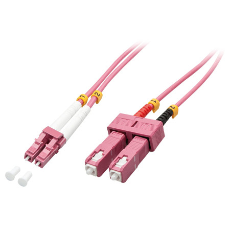 Lindy Fibre Optique Duplex LC/SC OM4, 5m