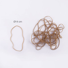 APLI 18763 – Élastiques – Dimensions Ø 140 x 2 mm – Sac de 1 kg – 70% caoutchouc naturel