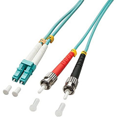 Lindy Fibre optique Duplex LC/ST OM3 1m