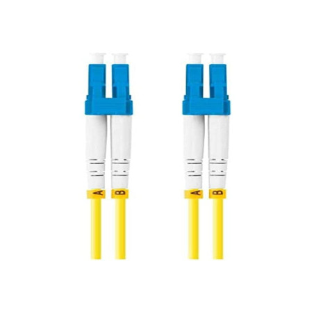 lanberg LATIGEUR FIBRE 2M MONO LC/UPC-LC/UPC DUPLEX G657A1 LSZH JAUNE