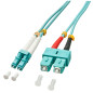 Lindy Fibre optique Duplex LC/SC OM3 2m Lindy Fibre optique Duplex LC/SC OM3 2m