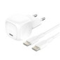 Belkin BoostCharge Chargeur Secteur Compact 30 W (USB-C Power Delivery, Recharge Rapide pour Apple iPhone 16, Samsung Galaxy S25 Belkin BoostCharge Chargeur Secteur Compact 30 W (USB-C Power Delivery, Recharge Rapide pour Apple iPhone 16, Samsung Galaxy S25