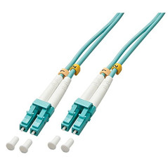 LINDY Fibre optique LC/LC OM3 50m
