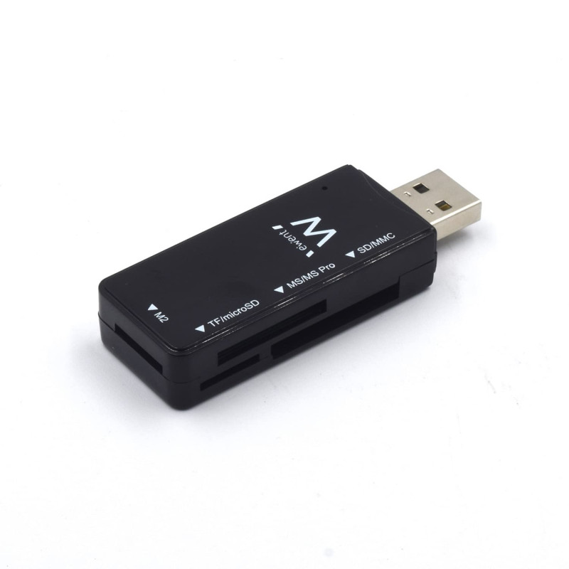 Ewent EW1049 - Lecteur Micro SD de clé USB, Lecteur de Carte SD USB 2.0, Adaptateur de Carte mémoire SD/Carte Flash pour PC, Mac Ewent EW1049 - Lecteur Micro SD de clé USB, Lecteur de Carte SD USB 2.0, Adaptateur de Carte mémoire SD/Carte Flash pour PC, Mac