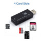 Ewent EW1049 - Lecteur Micro SD de clé USB, Lecteur de Carte SD USB 2.0, Adaptateur de Carte mémoire SD/Carte Flash pour PC, Mac Ewent EW1049 - Lecteur Micro SD de clé USB, Lecteur de Carte SD USB 2.0, Adaptateur de Carte mémoire SD/Carte Flash pour PC, Mac