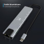 Ewent EW1146 USB-C HDMI 8-en-1 Hub, USB-C to Dock Multiport 8-in-1, USB C Hub with 1000Mbps Ethernet, HDMI 4K, 1 USB-C PD Port, Ewent EW1146 USB-C HDMI 8-en-1 Hub, USB-C to Dock Multiport 8-in-1, USB C Hub with 1000Mbps Ethernet, HDMI 4K, 1 USB-C PD Port,