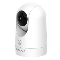 Foscam R8M Caméra de Surveillance Intérieure WiFi Double Bande 4K 8MP Rotative et Pivotante avec Détection Radar et Fonction de