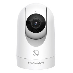 Foscam R8M Caméra de Surveillance Intérieure WiFi Double Bande 4K 8MP Rotative et Pivotante avec Détection Radar et Fonction de