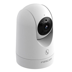 Foscam R8M Caméra de Surveillance Intérieure WiFi Double Bande 4K 8MP Rotative et Pivotante avec Détection Radar et Fonction de 