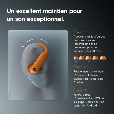 Beats Powerbeats Pro 2 Écouteurs Bluetooth sans Fil- Suppression du Bruit, Suivi de la fréquence Cardiaque, IPX4, Jusquʼà 45H av