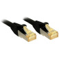 Lindy Câble réseau Cat.7 S/FTP, cuivre, LSOH, 600MHz, Noir, 15m