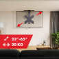 Support électrique Maclean pour TV, Support TUYA, Max VESA 600x400, 90st Swivel, 23"-65", 30kg, MC-491 Support électrique Maclean pour TV, Support TUYA, Max VESA 600x400, 90st Swivel, 23"-65", 30kg, MC-491