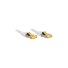 Lindy Câble réseau Cat.7 S/FTP, cuivre, LSOH, 600MHz, Blanc, 7,5m