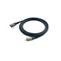 Câble USB-C mâle - USB-C mâle coudé 90° 1 mètre équipement 5 A 100 W 480 mbps Câble USB-C mâle - USB-C mâle coudé 90° 1 mètre équipement 5 A 100 W 480 mbps