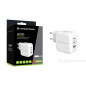 Caricabatterie USB PD GaN Conceptronic a 3 porte da 67 W con cavo di ricarica USB-C, USB-C x 2, USB-A x 1, QC 3.0, PPS, Interno, Caricabatterie USB PD GaN Conceptronic a 3 porte da 67 W con cavo di ricarica USB-C, USB-C x 2, USB-A x 1, QC 3.0, PPS, Interno,