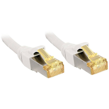 LINDY Câble réseau Cat.7 S/FTP, cuivre, LSOH, 600MHz, Blanc, 10m