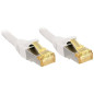 LINDY Câble réseau Cat.7 S/FTP, cuivre, LSOH, 600MHz, Blanc, 10m LINDY Câble réseau Cat.7 S/FTP, cuivre, LSOH, 600MHz, Blanc, 10m