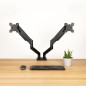 TOOQ DB1434TNR-B - Support de Table pour 2 écrans 13”-34”, Noir TOOQ DB1434TNR-B - Support de Table pour 2 écrans 13”-34”, Noir