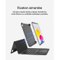 Belkin Everyday Étui Clavier pour iPad 10ème Génération avec Support, rétroéclairé, Touches tactiles multipoints, Compartiment p Belkin Everyday Étui Clavier pour iPad 10ème Génération avec Support, rétroéclairé, Touches tactiles multipoints, Compartiment p