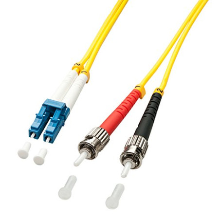 Lindy Fibre Optique Duplex LC/St OS2, 3m