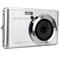 AgfaPhoto Realishot DC5500 - Appareil Photo Numérique Compact, 24 MP, Ecran LCD 2,4", Zoom Digital 8X, Vidéo HD 720p, Mémoire Ex
