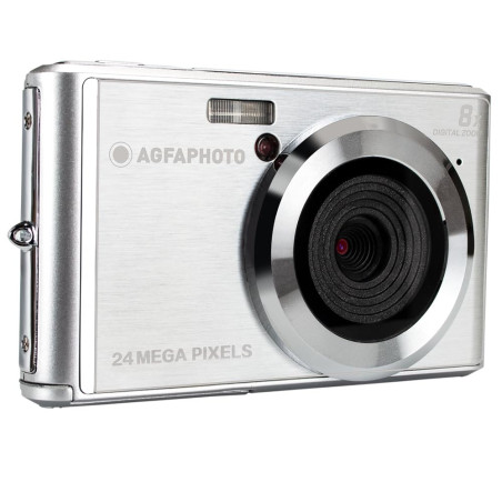 AgfaPhoto Realishot DC5500 - Appareil Photo Numérique Compact, 24 MP, Ecran LCD 2,4", Zoom Digital 8X, Vidéo HD 720p, Mémoire Ex