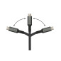 Good Connections Câble de charge et de données USB 2.0 (240 W), prise USB-C? sur prise USB-C?, anthracite, 2 m