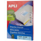 Apli 707611 - Pack de 100 étiquettes Blanches pour Imprimante 99.1X93.1