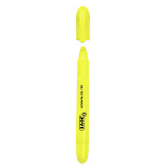 Jovi - NEON Gel Marker, Boîte de 12 surligneurs, Couleur Jaune, Ne dessèche pas, Ne tache pas l'écriture et ne traverse pas le p