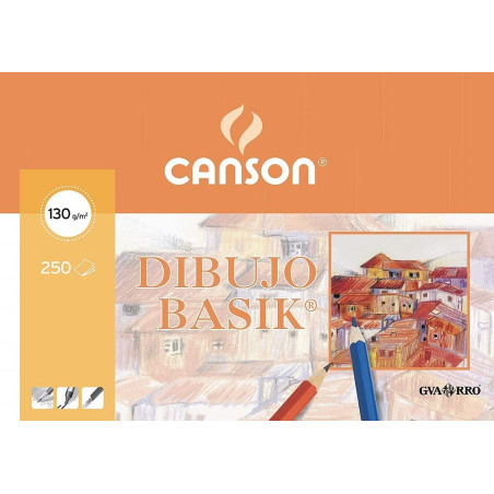Canson Guarro Canson Basic Pack de 250 Feuilles 130 g A3