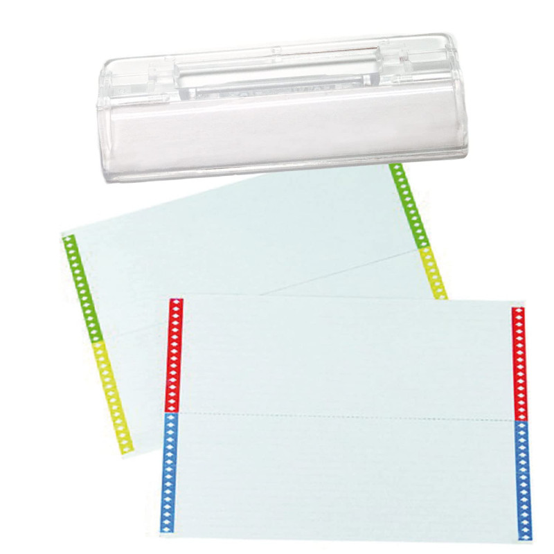 Grafoplás 16500 Sachet de 10 visières découpées + 10 bandes de papier pour dossiers suspendus, multicolore, 30 Grafoplás 16500 Sachet de 10 visières découpées + 10 bandes de papier pour dossiers suspendus, multicolore, 30