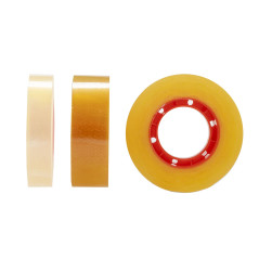 FIXO Caramel 75003300. Ruban adhésif transparent, 33 x 19 mm, grande résistance, facile à découper
